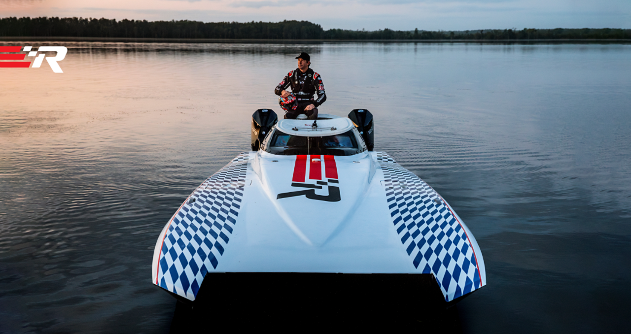 Travis Pastrana Mercury Racing 300R and 300 ROS