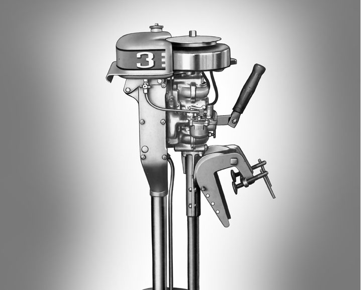 1940  The Mercury brand is introduced at the New York Boat Show. The company's engine lineup includes five engine models simply named K1, K2, K3, K4 and K5.